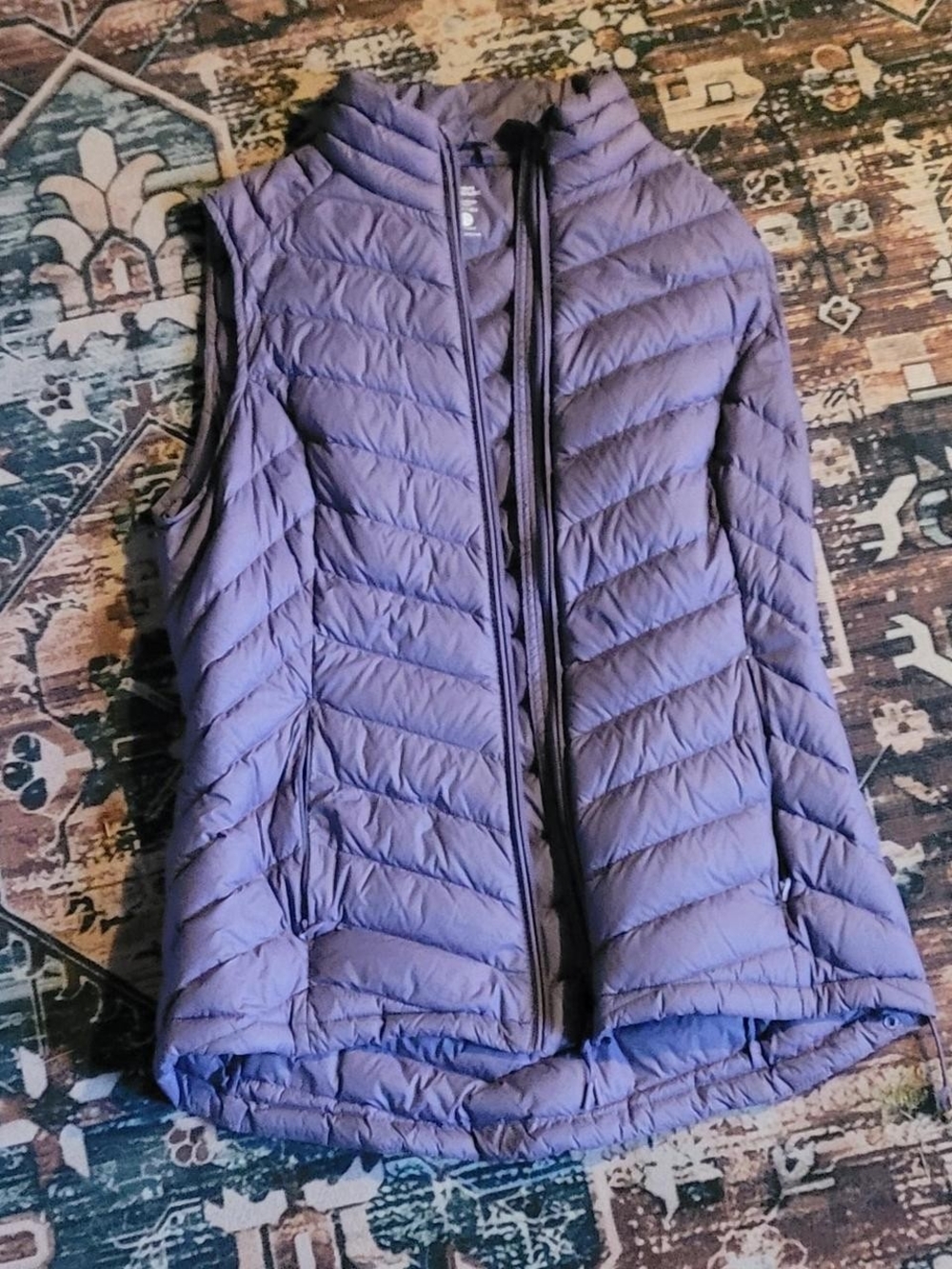 Packable Quilted Vest in Lavender - Women's Lightweight Layer